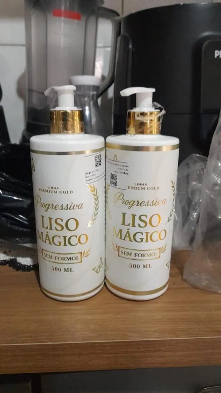 Progressiva Liso Mágico – Linha Premium Gold (produto real)